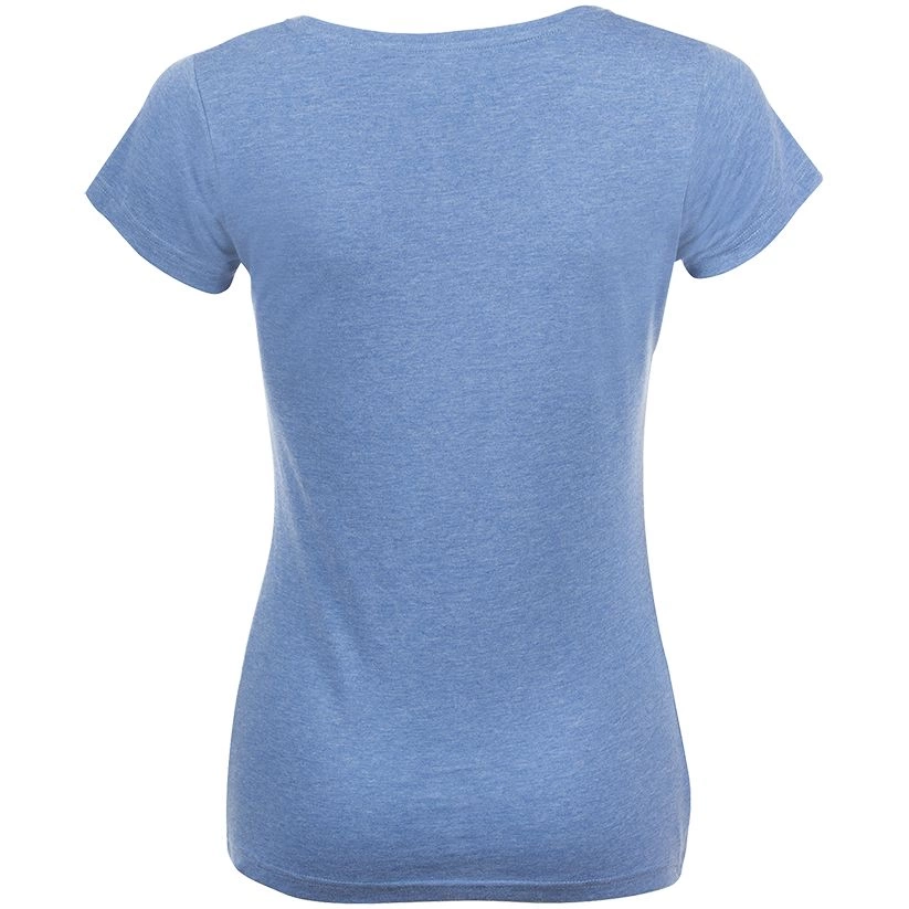 Футболка женская Mixed Women голубой меланж, размер XL фото 2
