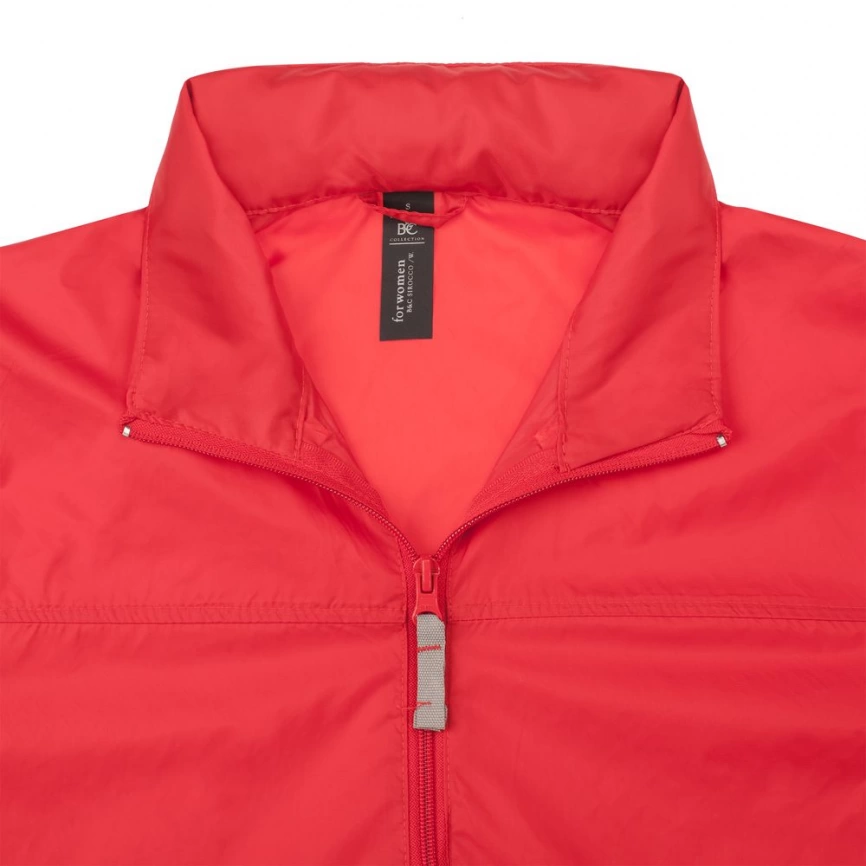 Ветровка женская Sirocco красная, размер S фото 4