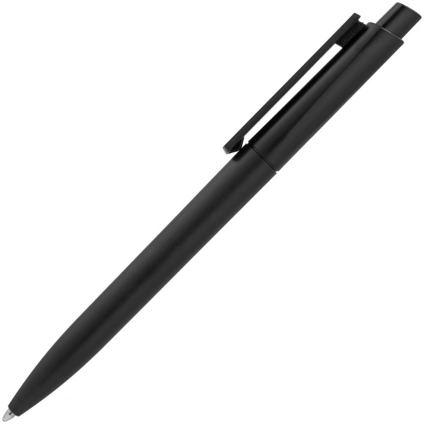 Ручка шариковая Crest, черная фото 3
