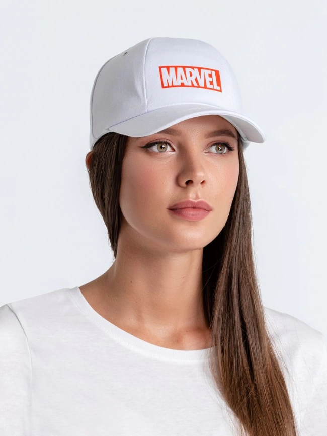 Бейсболка Marvel, белая фото 5