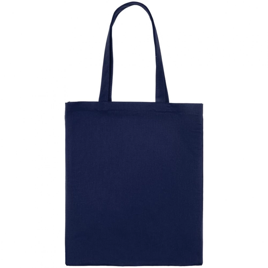 Холщовая сумка Countryside, темно-синяя фото 3