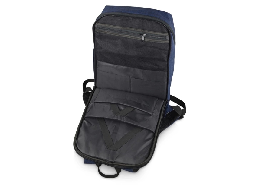 Рюкзак Bronn с отделением для ноутбука 15.6, синий меланж фото 4
