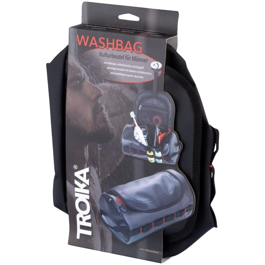 Несессер Washbag, черный фото 4