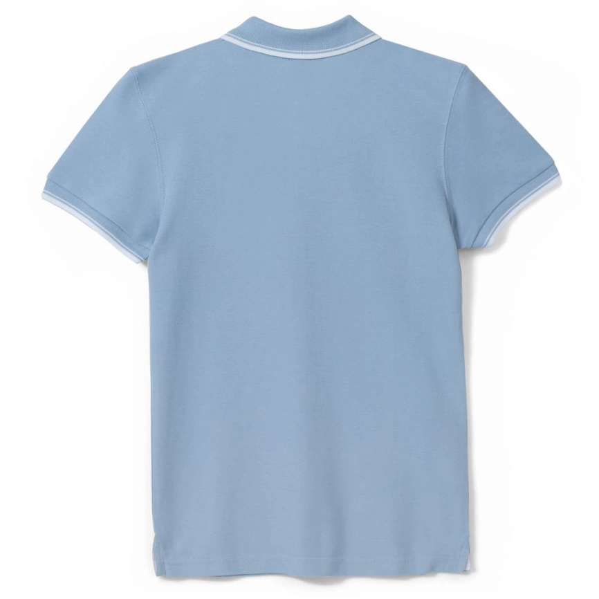 Рубашка поло женская Practice women 270 голубая с белым, размер L фото 8