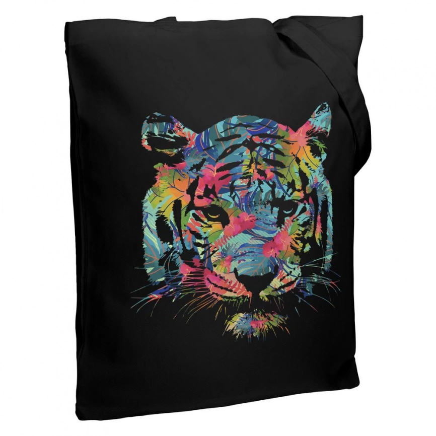 Холщовая сумка Jungle Look, черная фото 1