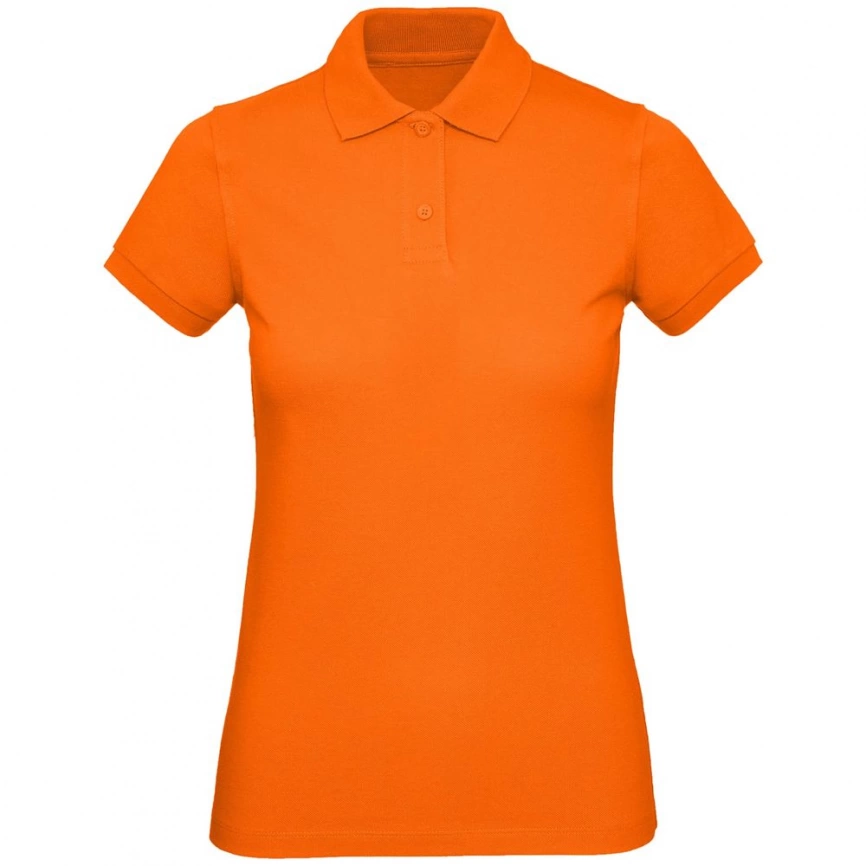 Рубашка поло женская Inspire оранжевая, размер XS фото 1
