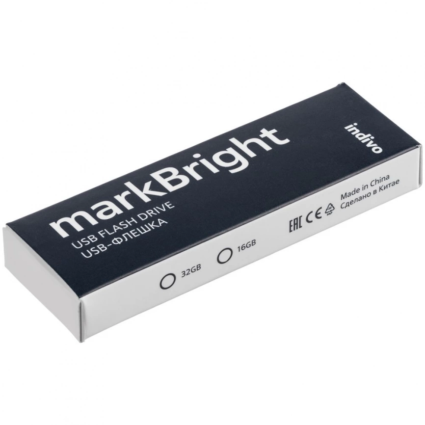 Флешка markBright с белой подсветкой, 16 Гб фото 7