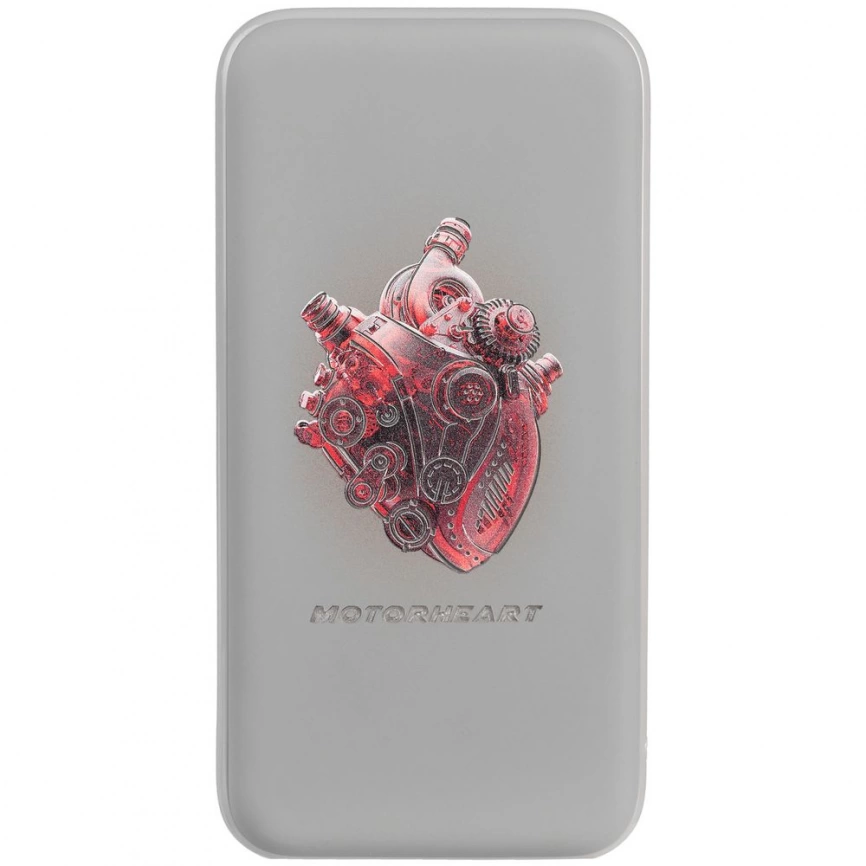 Аккумулятор с подсветкой markBright City, 10000 мАч, серый фото 8