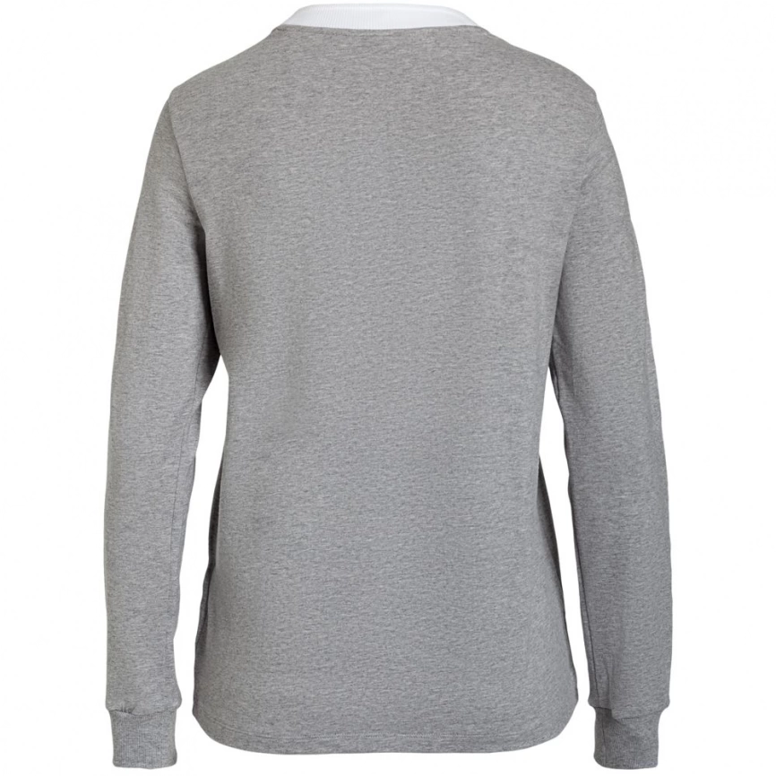 Футболка женская с длинным рукавом 3 Stripes LS, серый меланж, размер L фото 3