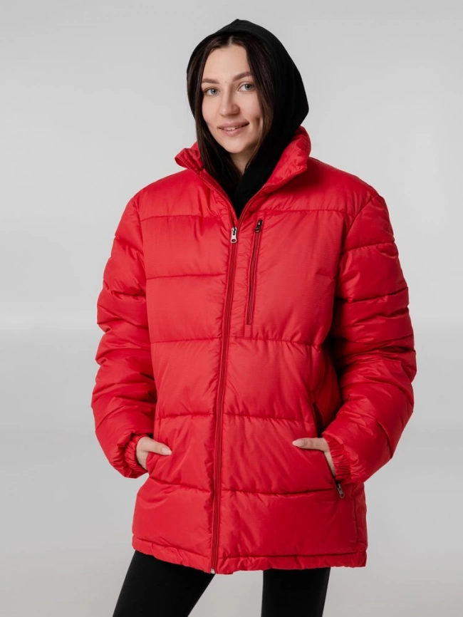 Куртка Unit Hatanga красная, размер S фото 9