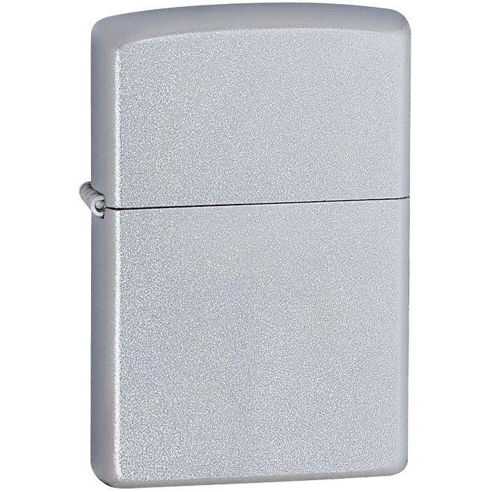Зажигалка Zippo Classic Satin, серебристая фото 1