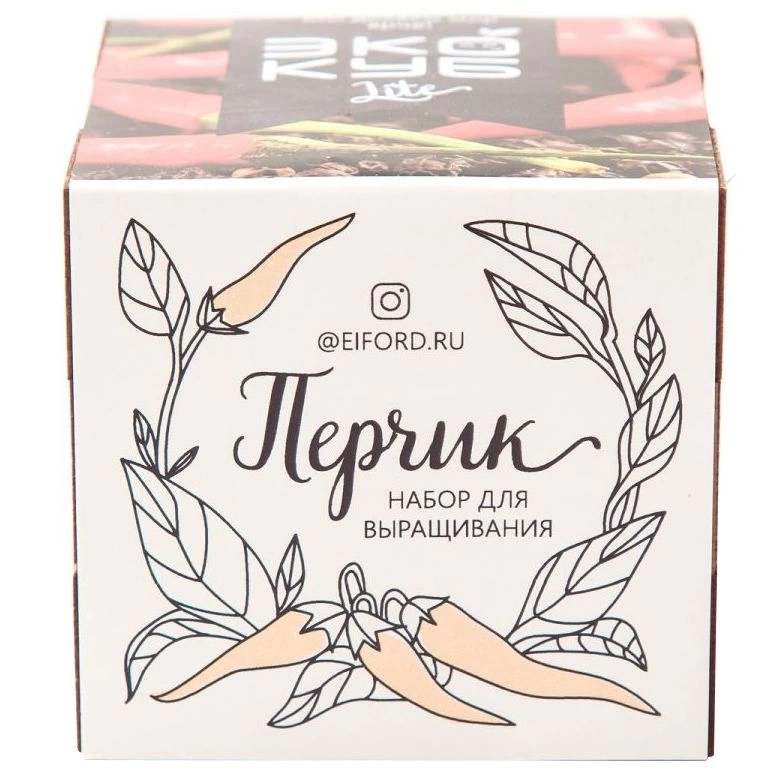 Набор для выращивания «Экокуб Lite», перчик фото 2