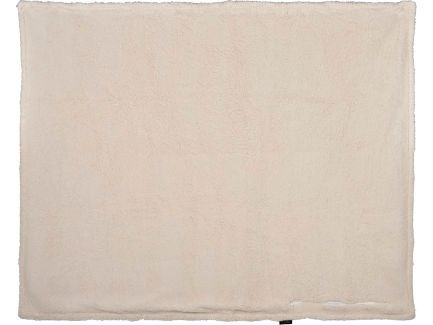 Шерповое покрывало Cosie с вельветом, темно-синий фото 3