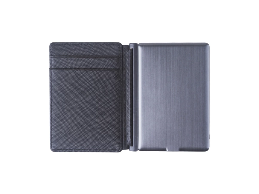 Портмоне с зарядным устройством INE, 3000 mAh, черный фото 2