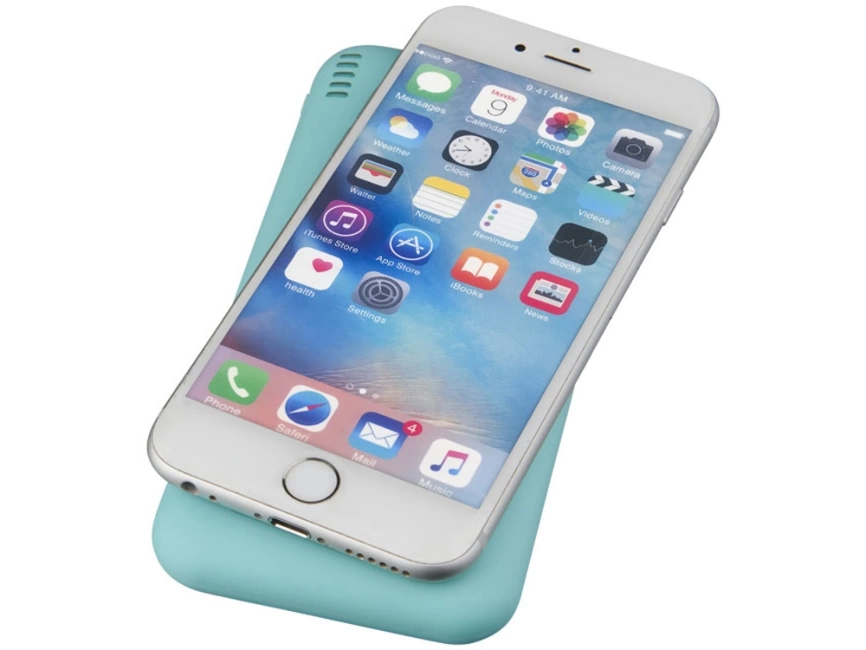 Беспроводное зарядное устройство Coma 6000 мА/ч, мятный фото 1