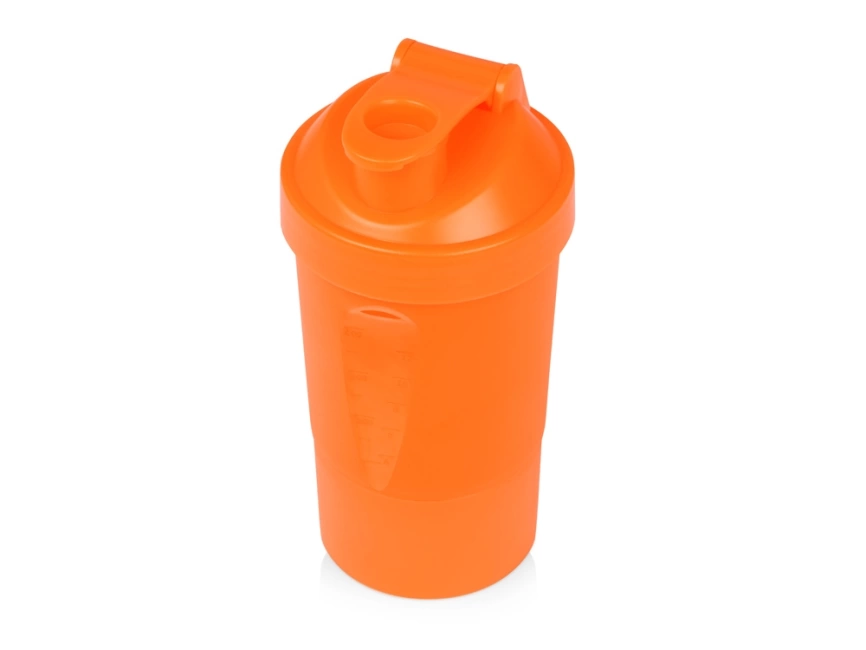 Шейкер для спортивного питания Level Up, оранжевый фото 1