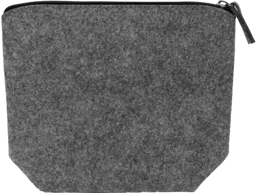 Косметичка Felt из RPET-фетра, серый фото 4