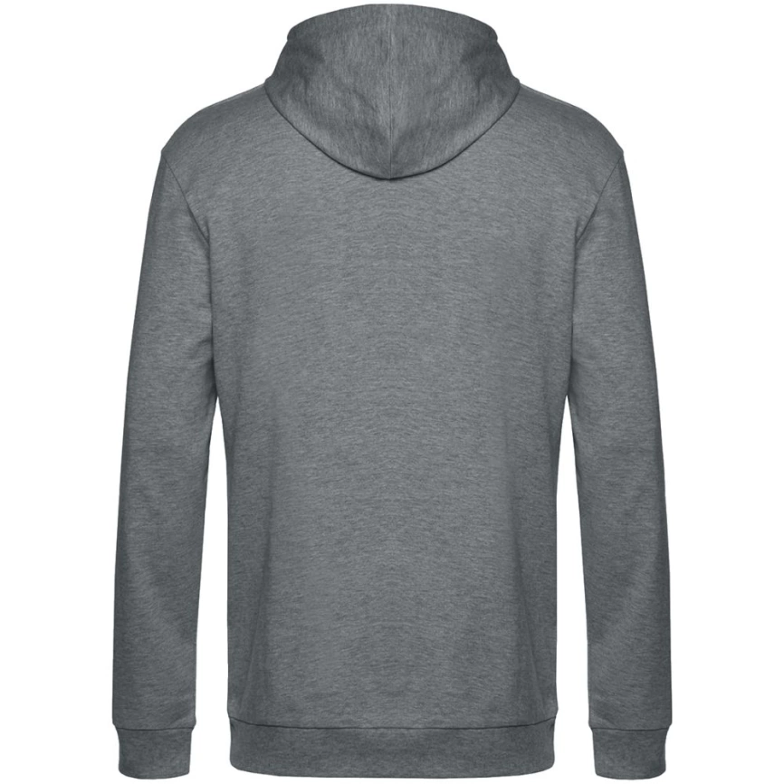 Толстовка с капюшоном унисекс Hoodie, темно-серый меланж, размер M фото 2