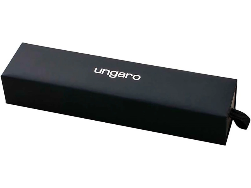 Ручка шариковая Ungaro модель Ornato в футляре, черный/пятнистый фото 2