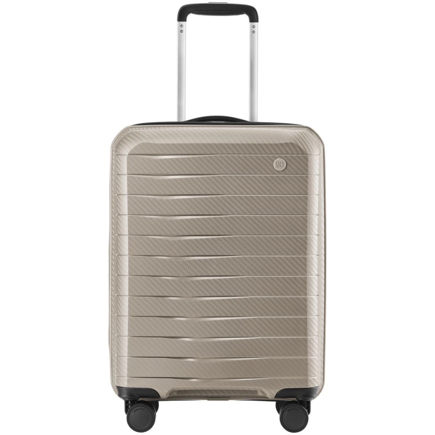 Чемодан Lightweight Luggage S, бежевый фото 2