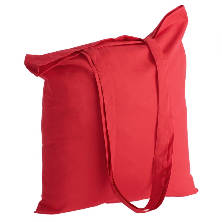 Холщовая сумка Basic 105, красная фото 1