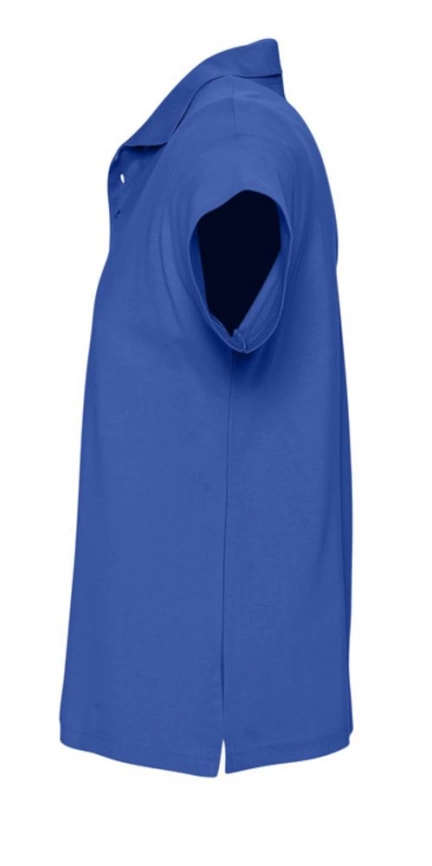 Рубашка поло мужская Summer 170 ярко-синяя (royal), размер XXL фото 3