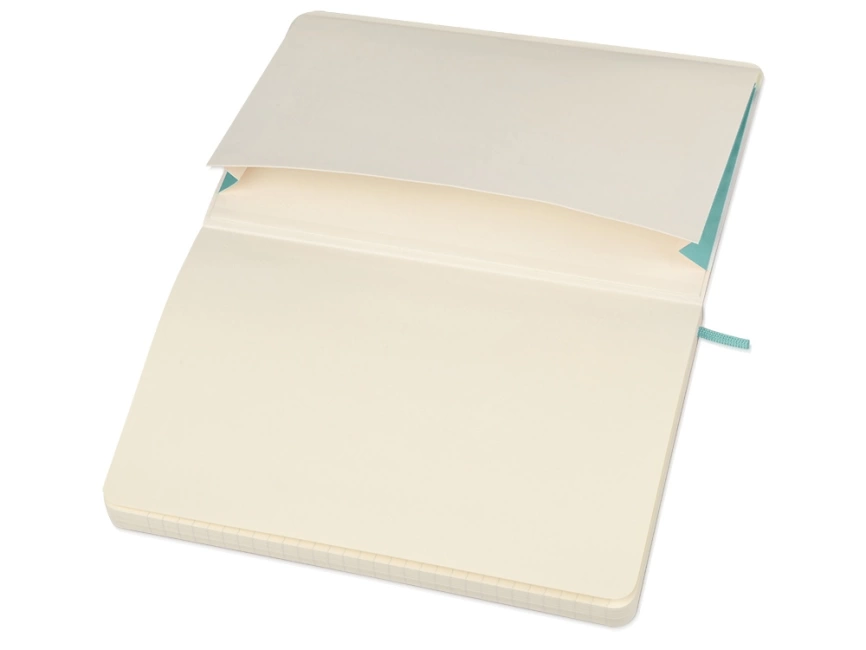 Записная книжка Moleskine Classic Soft (в линейку), Large (13х21см), морская волна фото 3
