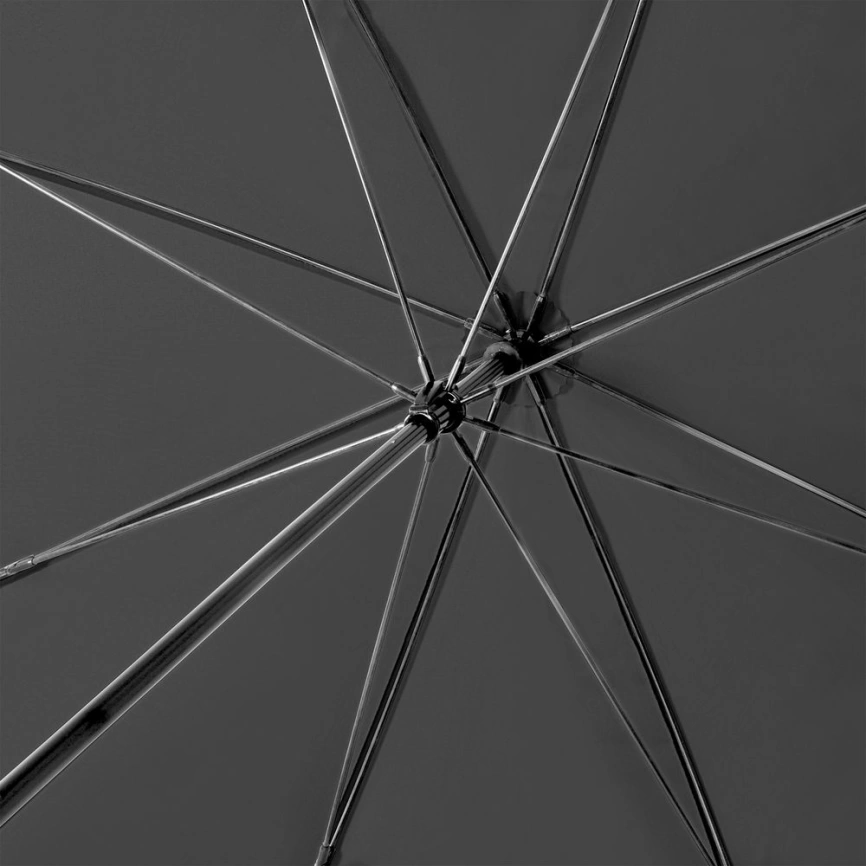 Зонт-трость Fiber Golf Fiberglas, черный фото 5