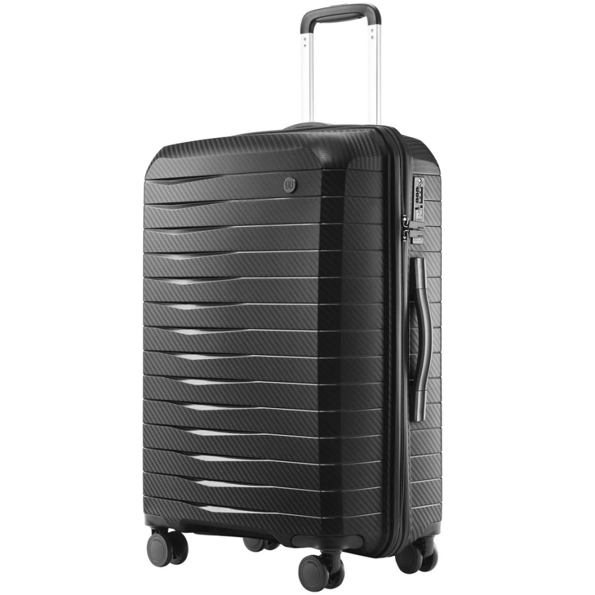 Чемодан Lightweight Luggage M, черный фото 1