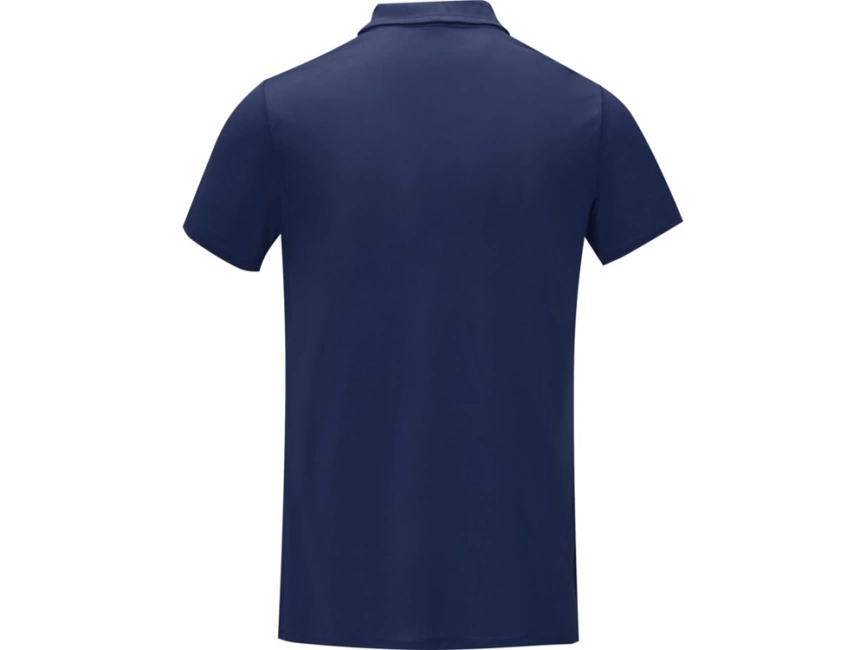 Мужская стильная футболка поло с короткими рукавами Deimos, темно-синий фото 3