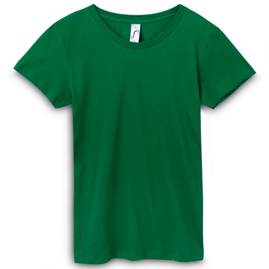 Футболка женская Regent Women ярко-зеленая, размер XL фото 10