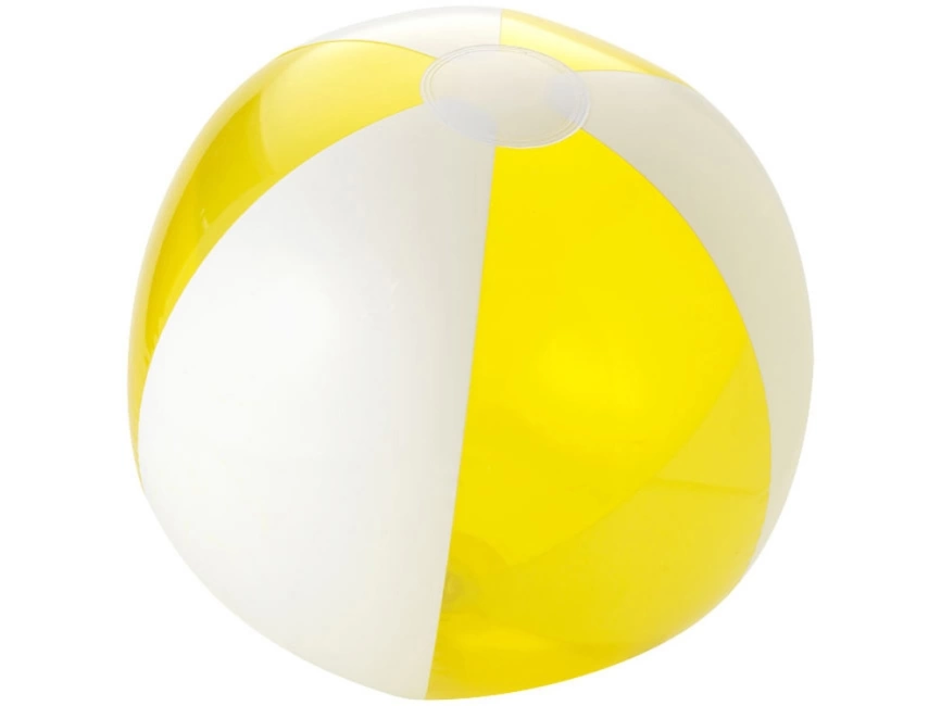 Пляжный мяч Bondi, желтый/белый фото 1