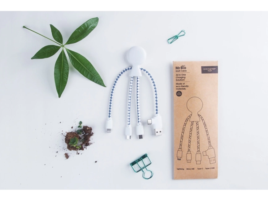 Зарядный кабель Mr. Bio в картонной упаковке фото 11