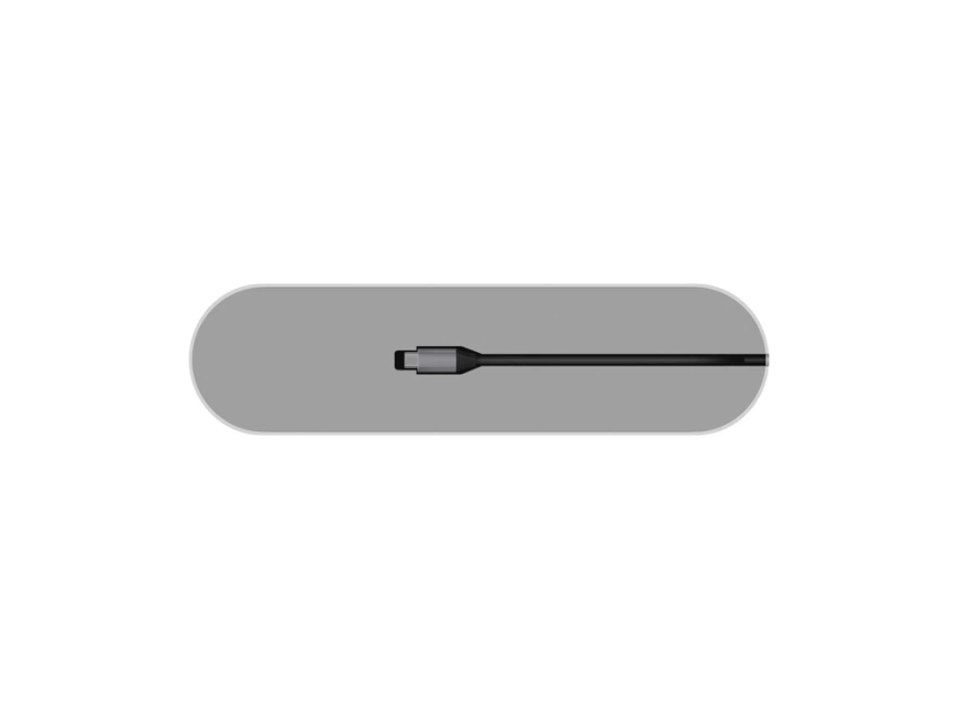 Хаб USB Type-C 3.0 для ноутбуков Falcon, серый фото 3