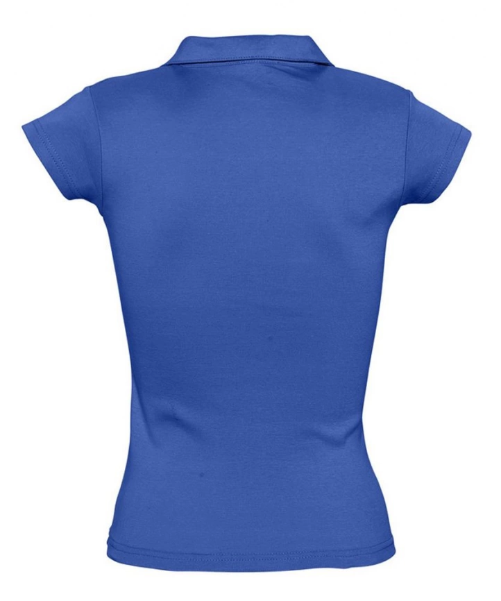 Рубашка поло женская без пуговиц Pretty 220 ярко-синяя (royal), размер XL фото 2