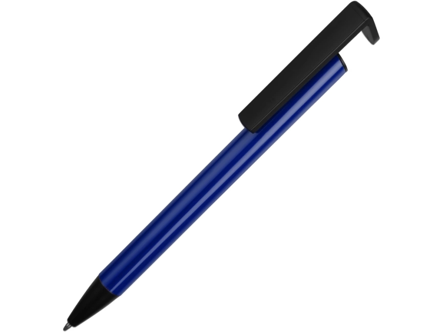 Ручка-подставка шариковая Кипер Металл, синий фото 1