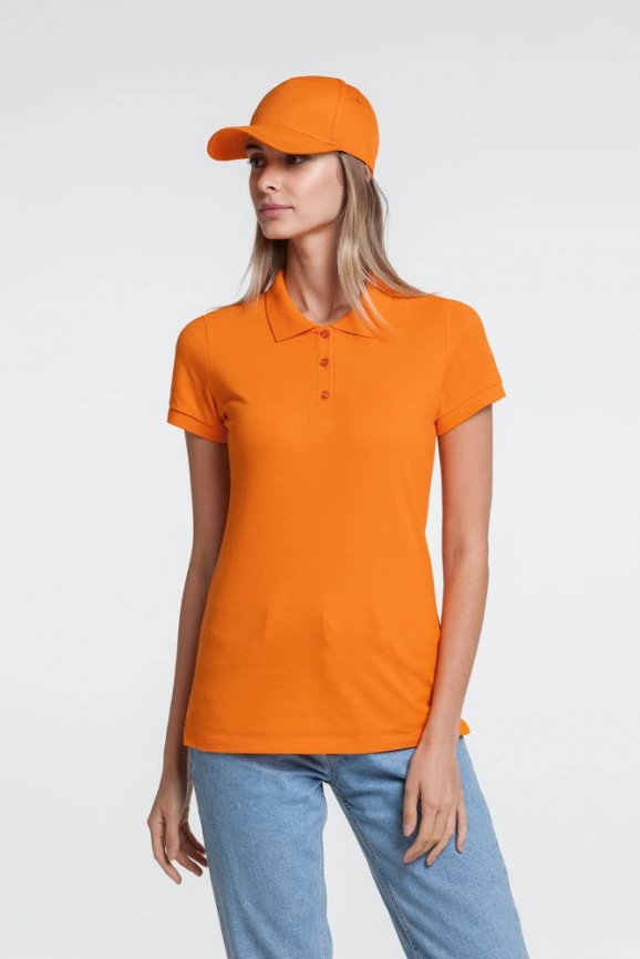 Рубашка поло женская Virma lady, серый меланж, размер M фото 5