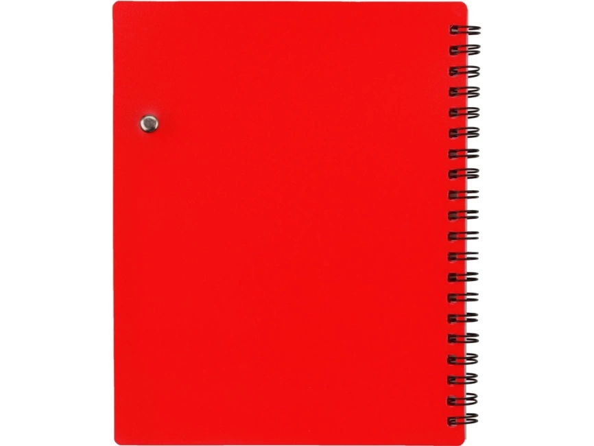 Блокнот Контакт с ручкой, красный фото 6