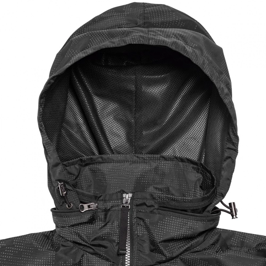 Ветровка Lattvind черная, размер S фото 7