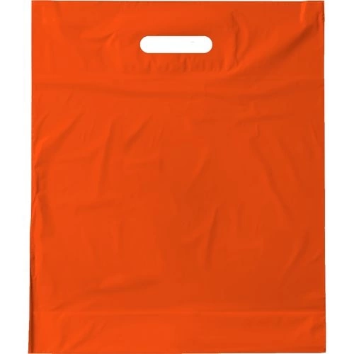 Пакет ПВД 40*50+3,5 см., 80 мкм, оранжевый фото 1