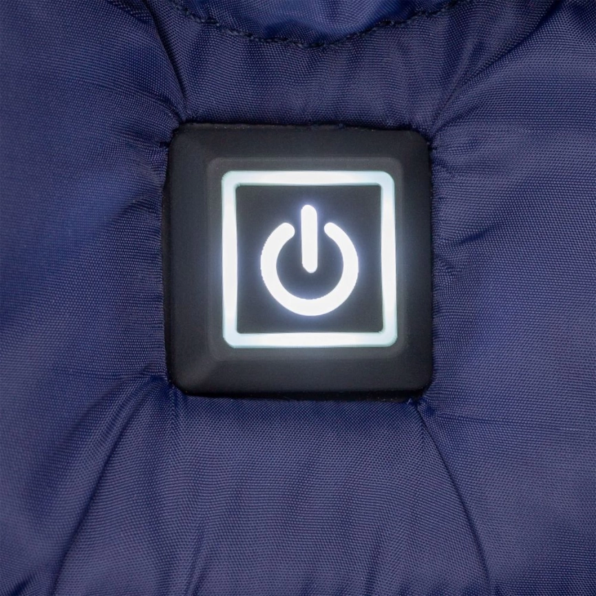 Куртка с подогревом Thermalli Chamonix темно-синяя, размер S фото 10