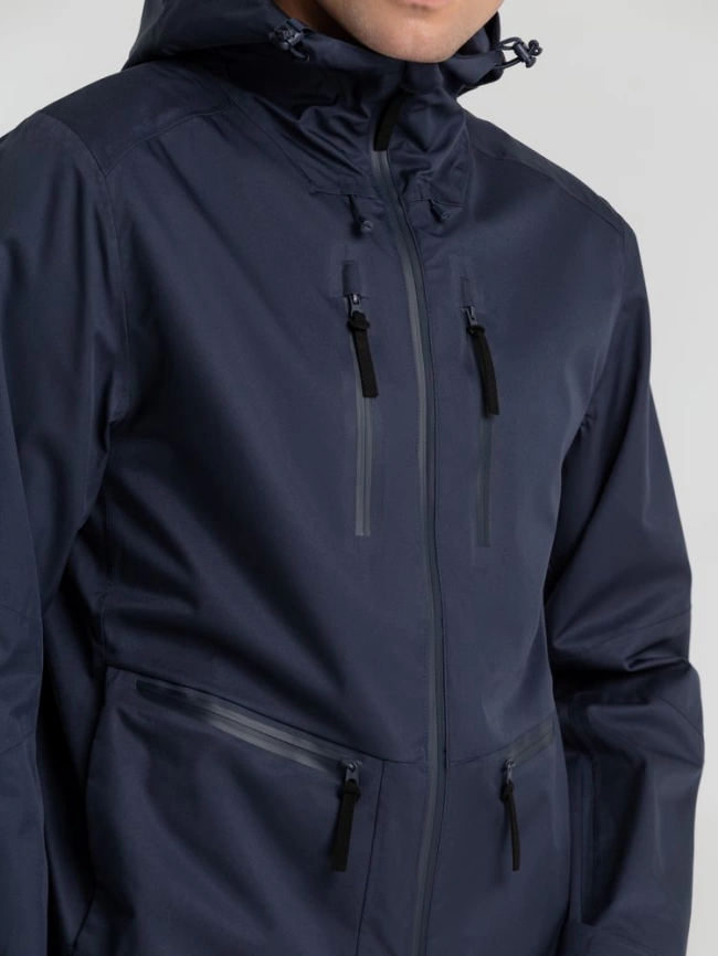 Куртка унисекс Kokon темно-синяя, размер XL фото 3