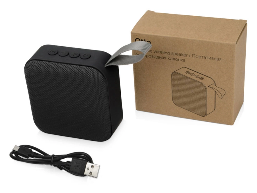 Портативная колонка Otto, черный фото 6