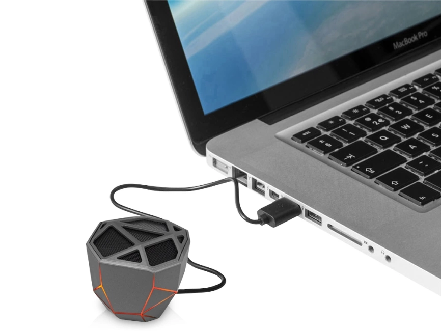 Портативная колонка Geo, 5 цветов подсветки фото 10