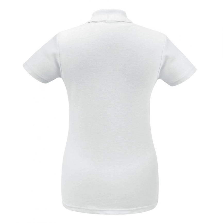 Рубашка поло женская ID.001 белая, размер XL фото 2