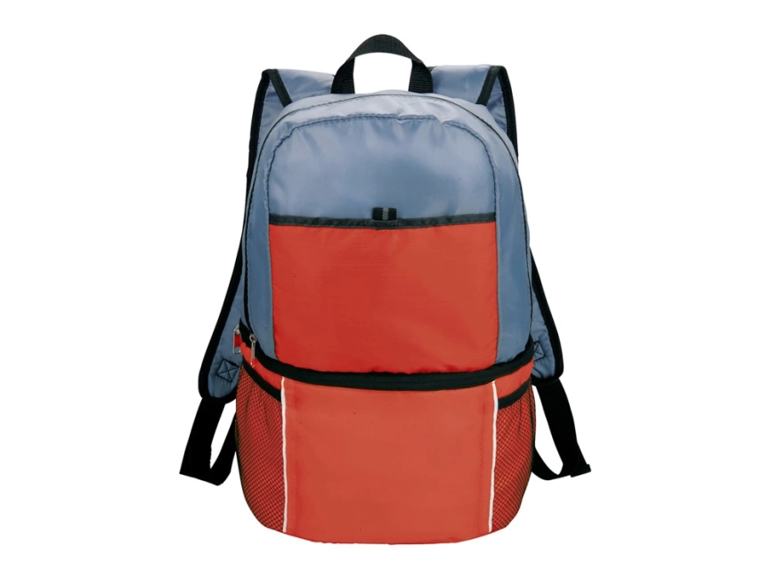 Рюкзак-холодильник Sea Isle, красный/серый фото 9