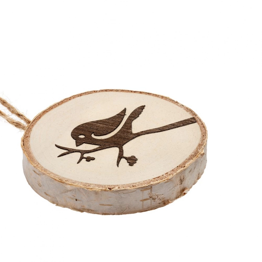 Подвеска Logger, малая, со снегирем фото 3