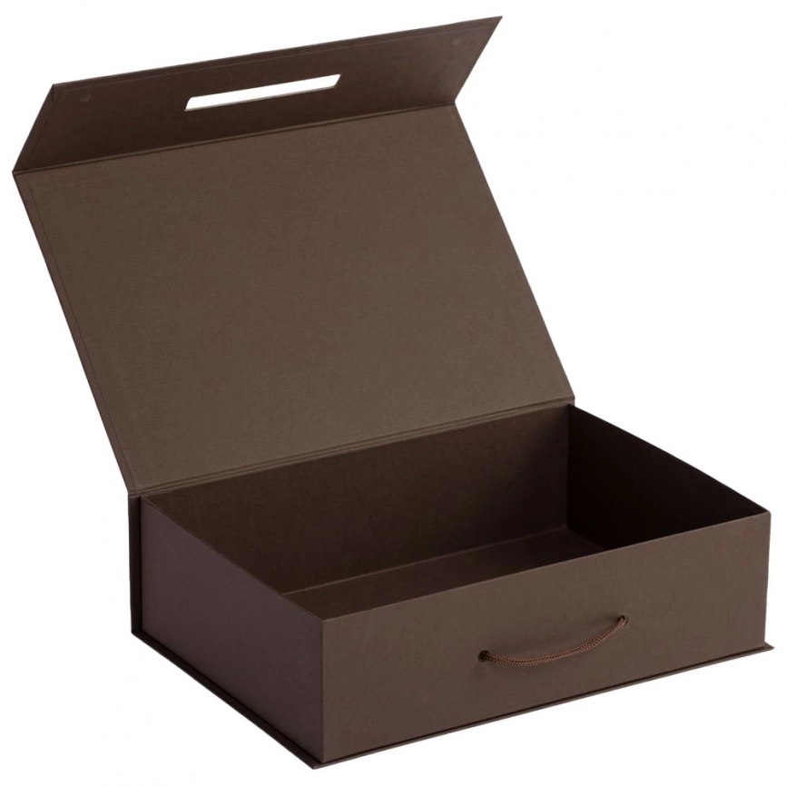 Коробка Case, подарочная, коричневая фото 4