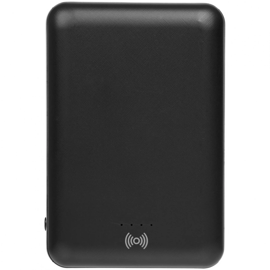 Аккумулятор с беспроводной зарядкой Full Feel Qi 10000 мАч, черный фото 2