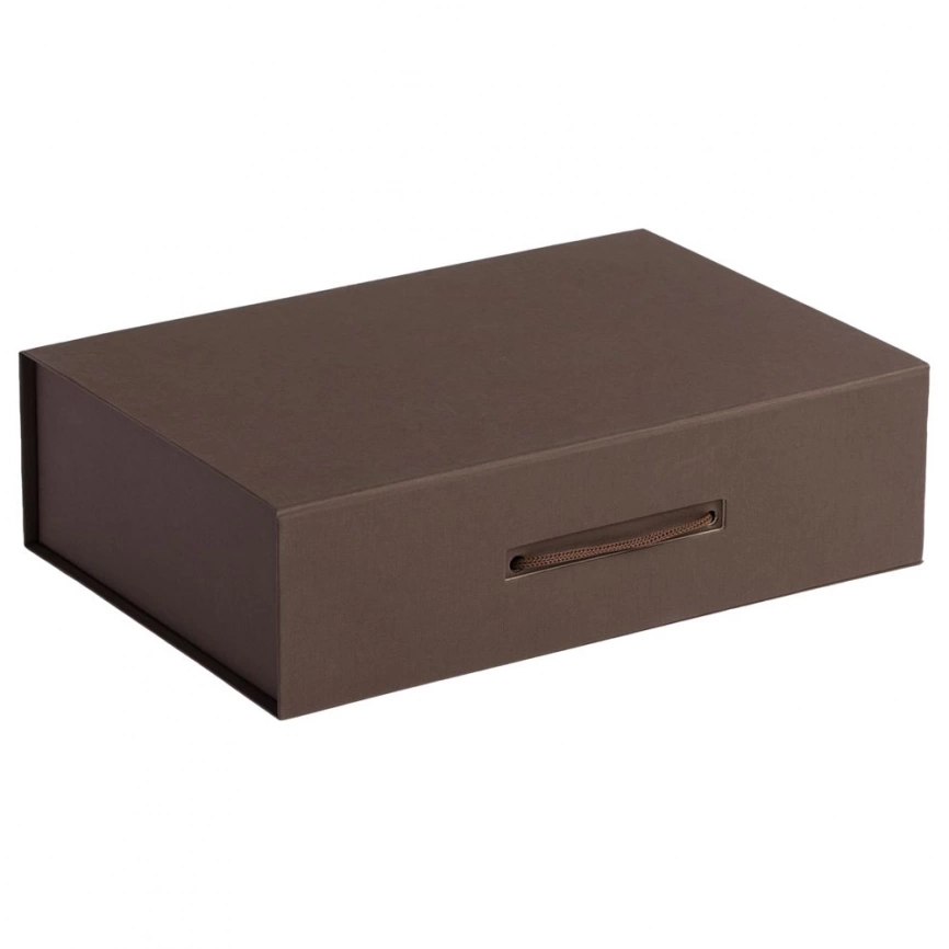 Коробка Case, подарочная, коричневая фото 1
